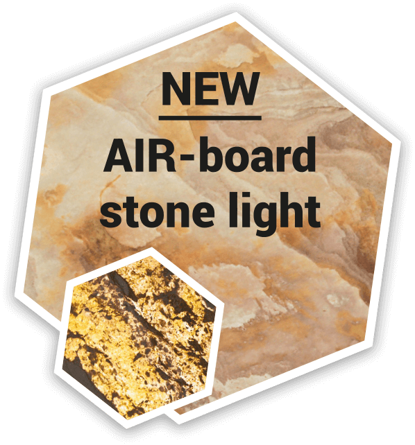 air board stone light