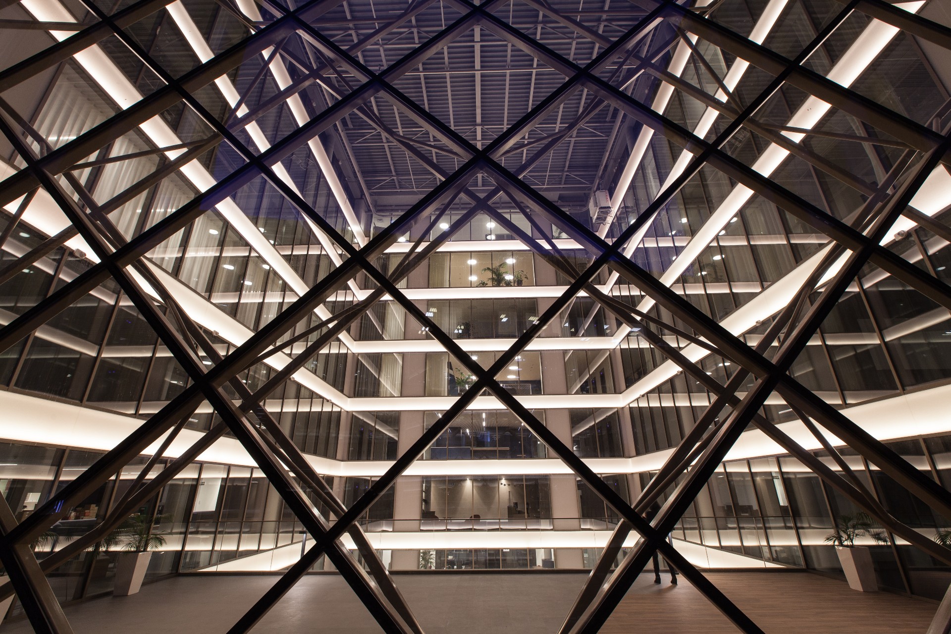 Transluent Yight Translucent acoustic panels at TWEED Brussels - Design Composite GmbH
